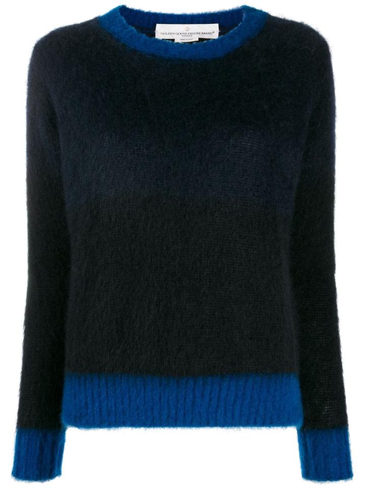 Golden Goose Contrast Trim Jumper - Black
