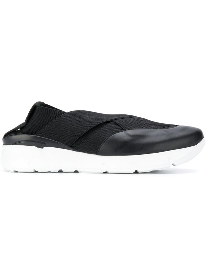 Robert Clergerie Relastic Woven Sneakers - Black