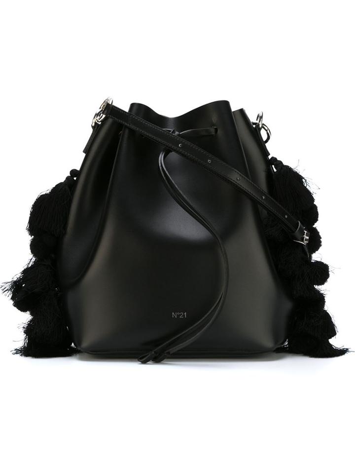 No21 Small Pom-pom Embellished Bag