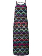 Emporio Armani - Embroidered Dress - Women - Silk/acrylic/polyester/acetate - 42, Silk/acrylic/polyester/acetate