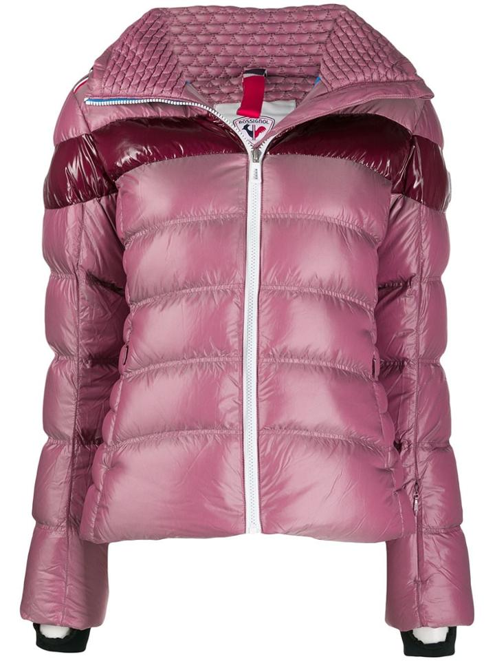 Rossignol Contrast Stripe Ski Jacket - Pink