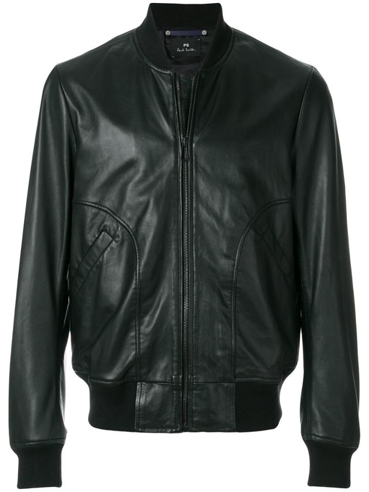 Ps By Paul Smith Bomber Jacket - Black