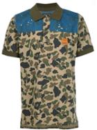 Prps Camouflage Print Shirt, Men's, Size: Large, Nude/neutrals, Cotton
