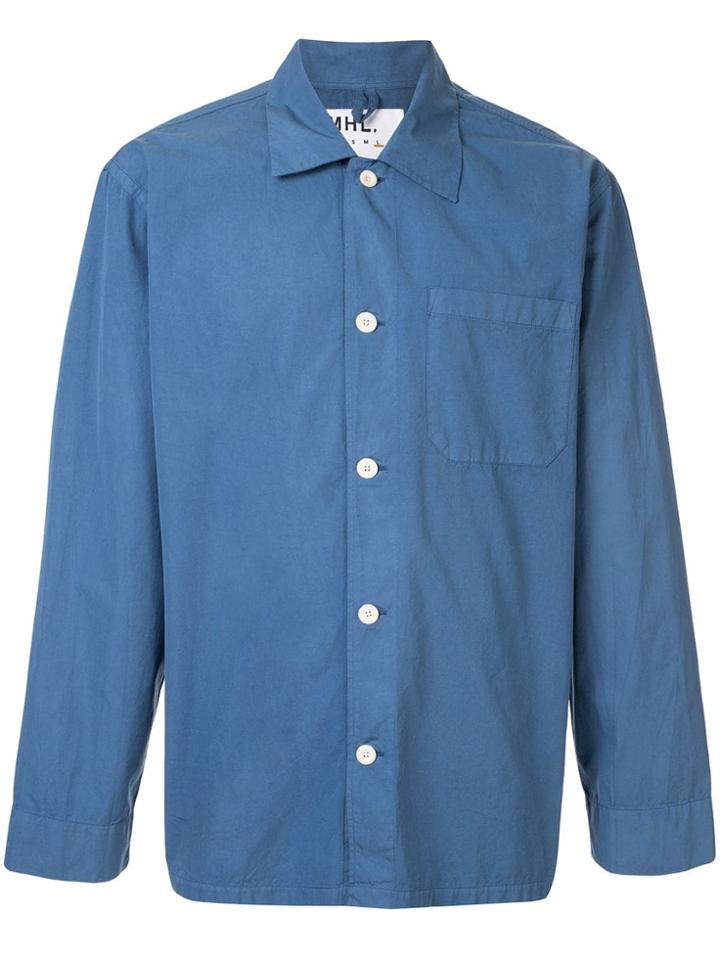 Margaret Howell Button-up Shirt - Blue