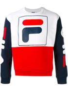 Fila - Fila Print Sweatshirt - Men - Cotton/polyester - M, White, Cotton/polyester