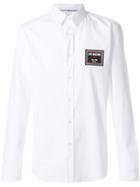 Love Moschino Logo Patch Shirt - White