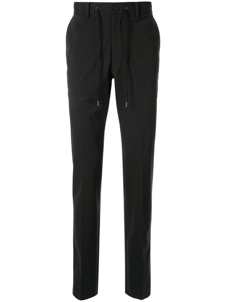 D'urban Plain Casual Pants - Black