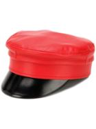 Ruslan Baginskiy Contrast Baker Boy Cap - Red