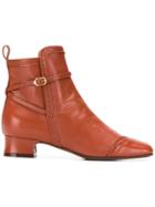 L'autre Chose Mid Ankle Boots - Brown
