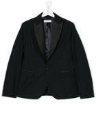 Manuel Ritz Kids Teen Peaked Lapel Blazer - Blue