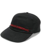 Calvin Klein 205w39nyc Embroidered Logo Baseball Cap - Black
