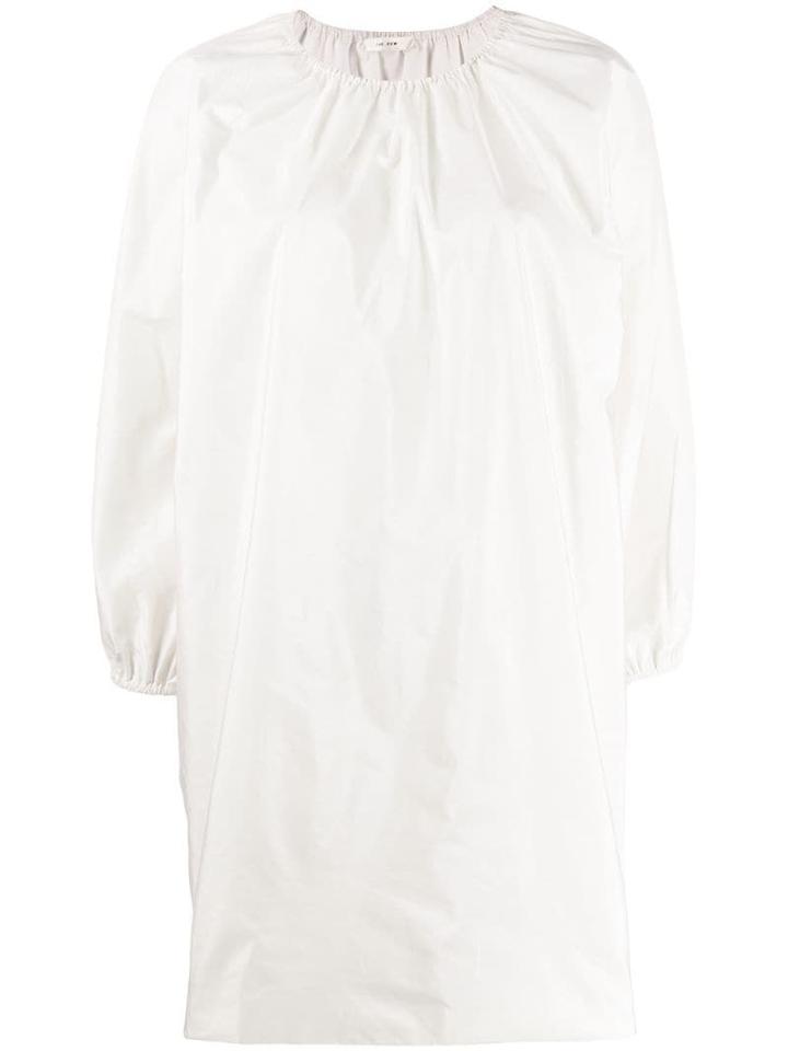 The Row Elasticated Shift Dress - Neutrals