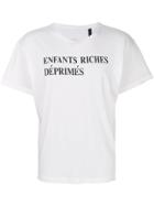 Enfants Riches Déprimés Logo Print T-shirt - Nude & Neutrals