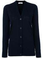 Pringle Of Scotland V-neck Merino Cardigan - Blue
