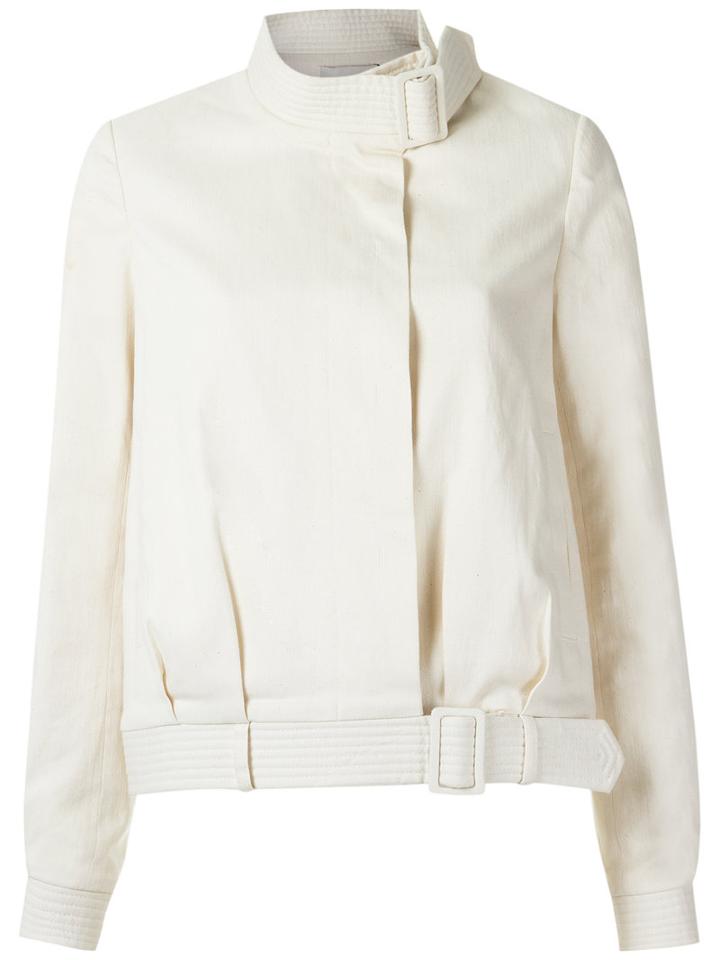 Egrey Side Pockets Jacket, Women's, Size: 42, Nude/neutrals, Cotton