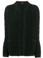 Chanel Pre-owned 2010 Knitted Jacket - Black