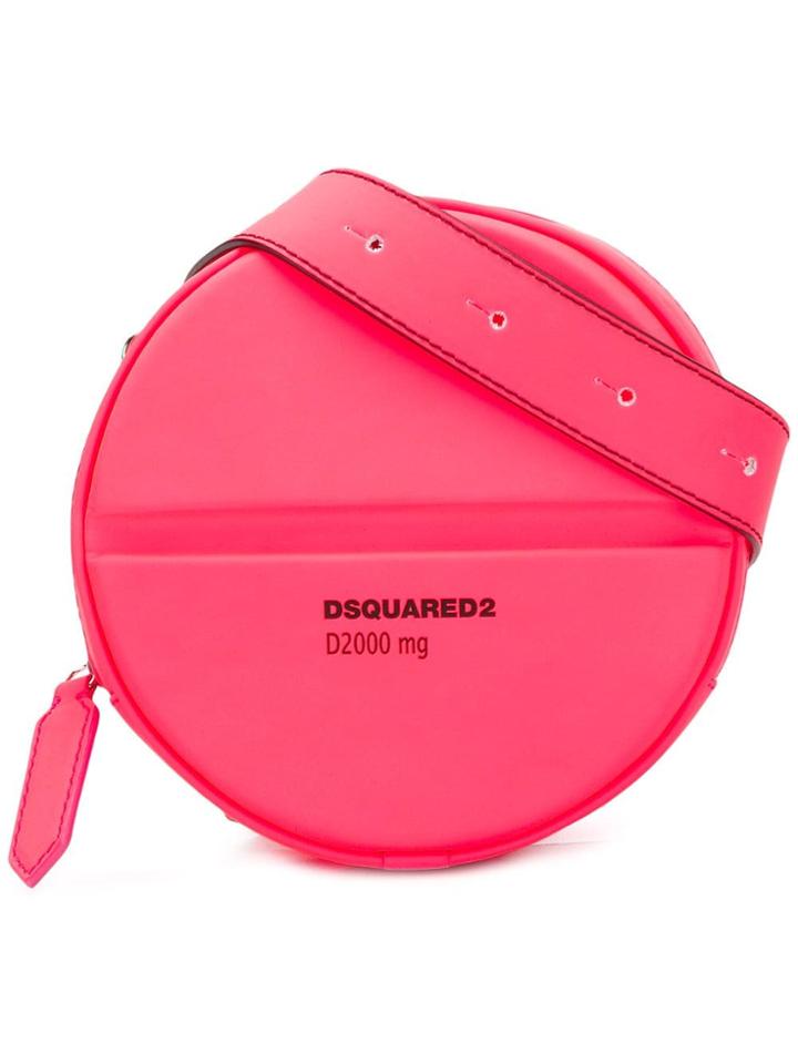Dsquared2 Logo Round Belt Bag - Pink