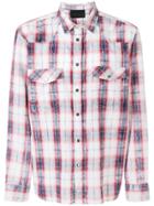 Diesel Black Gold Checked Shirt - Red