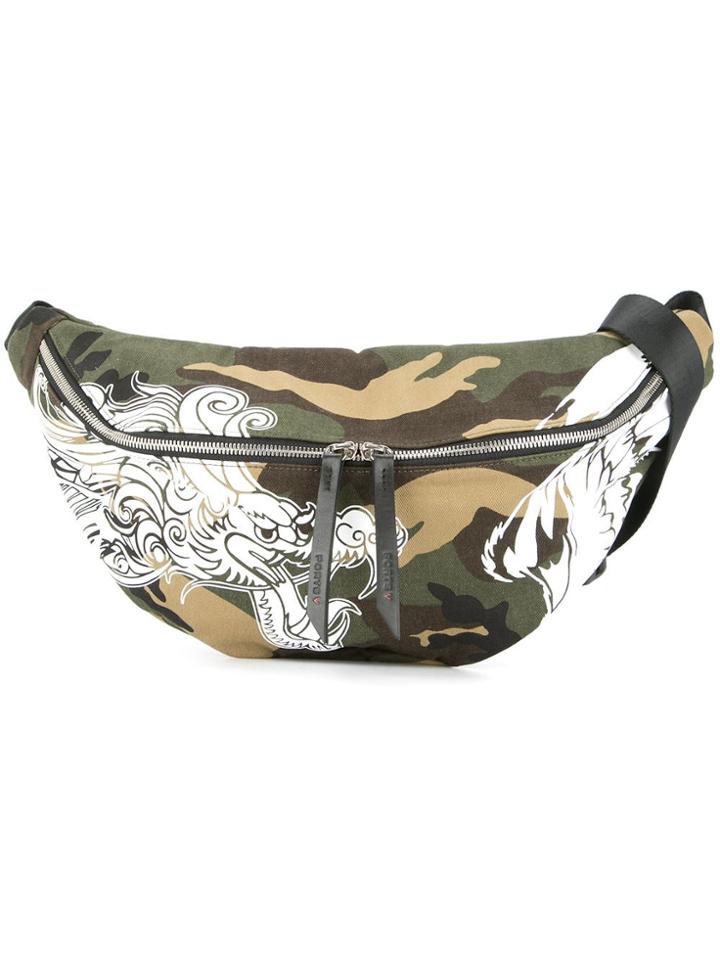 Ports V Camouflage Print Waist Bag - Multicolour