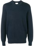 Calvin Klein Waffle Knit Sweatshirt - Blue