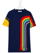 Stella Mccartney Kids Rainbow Meg Dress, Girl's, Size: 12 Yrs, Blue