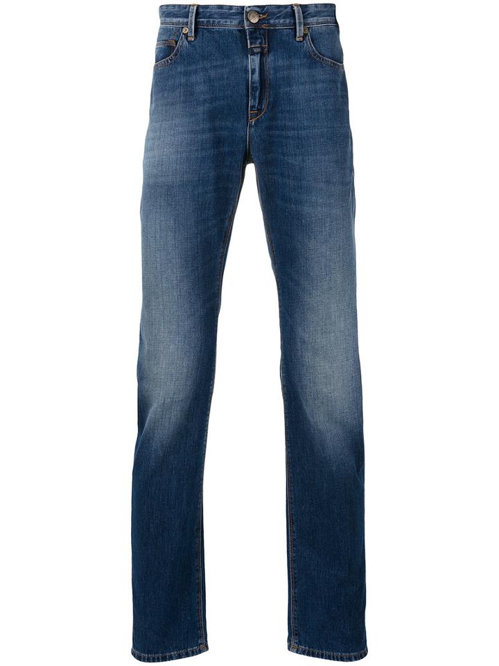 Closed Slim Fit Jeans, Men's, Size: 33, Blue, Cotton