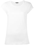 Ann Demeulemeester - Crew Neck T-shirt - Women - Cotton - 36, Women's, White, Cotton