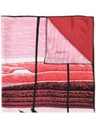 Julien David The Wave Indian Summer Scarf - Pink