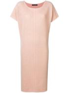 Iris Von Arnim Knitted Long Jumper - Neutrals