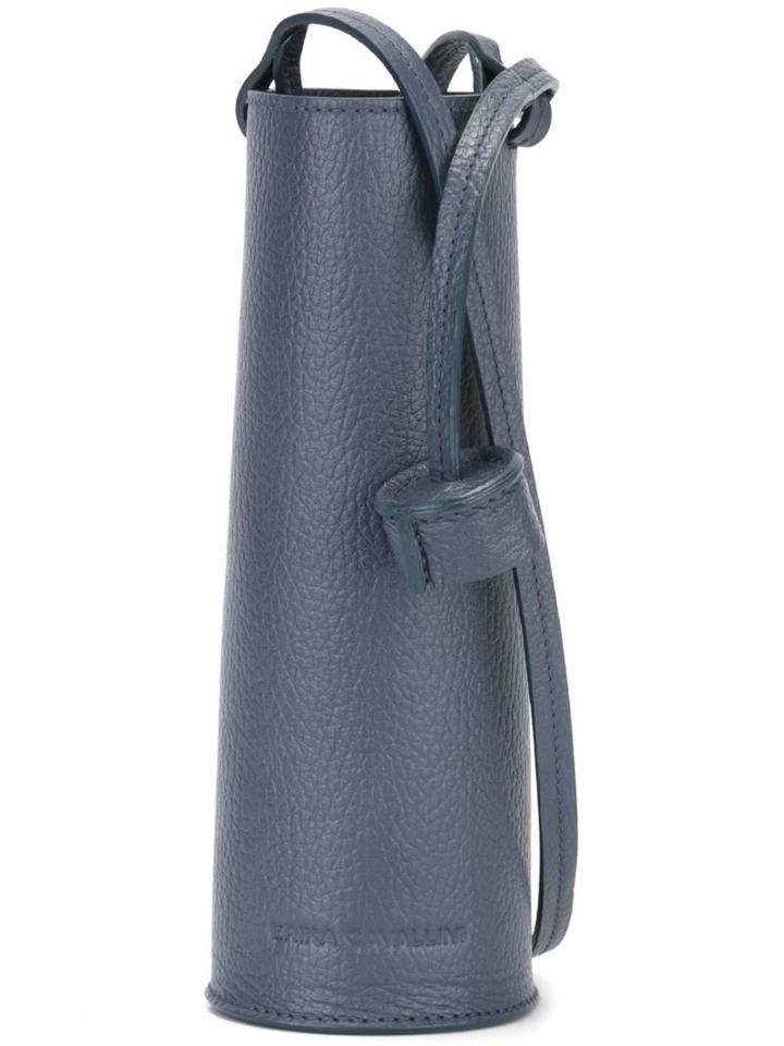 Erika Cavallini Barrel Crossbody Bag, Women's, Blue