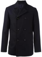 Calvin Klein 'caldaren' Coat, Men's, Size: 46, Blue, Polyester/viscose/wool