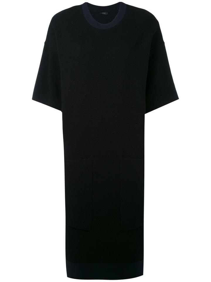 Joseph - Pocket Detail Tunic - Women - Spandex/elastane/viscose/cashmere/polyimide - S, Black, Spandex/elastane/viscose/cashmere/polyimide