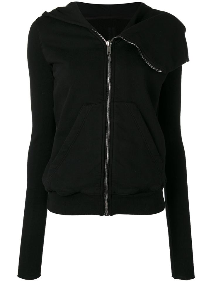Rick Owens Drkshdw Pointy Zipped Hoodie - Black
