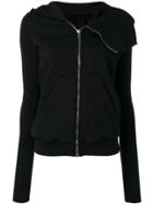 Rick Owens Drkshdw Pointy Zipped Hoodie - Black