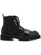 No21 Chunky Lace-up Boots - Black