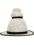 Henrik Vibskov Felt Top Hat, Adult Unisex, Size: 59, Grey, Wool