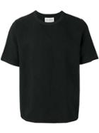 Our Legacy Weave T-shirt, Men's, Size: 50, Black, Cotton/linen/flax