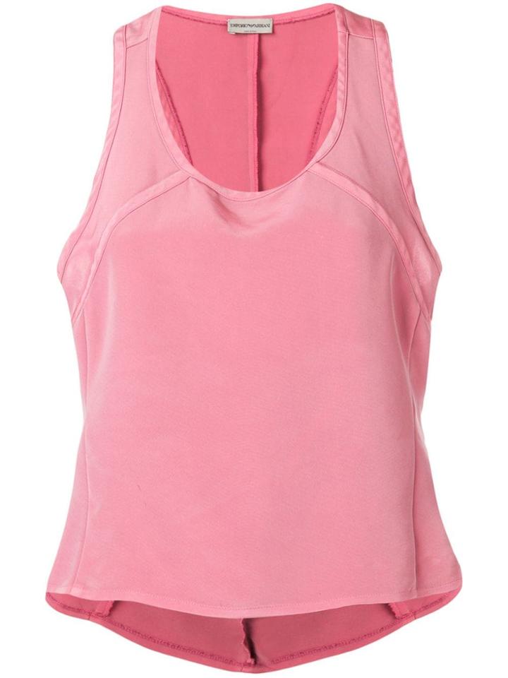 Emporio Armani Vintage 1990's Layered Tank - Pink