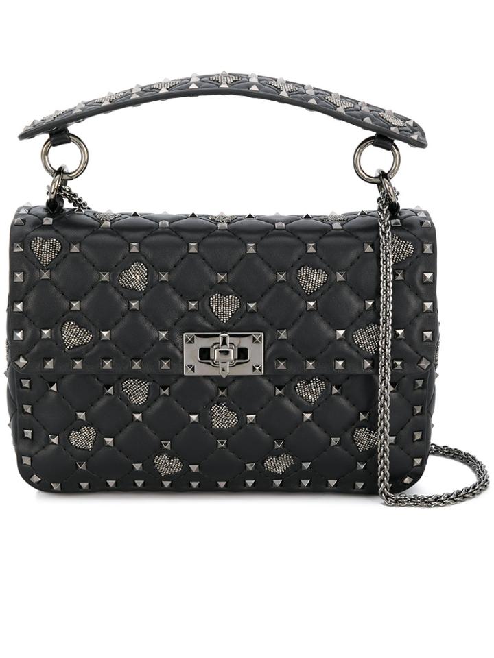 Valentino Valentino Garavani Spike Camera Bag - Black