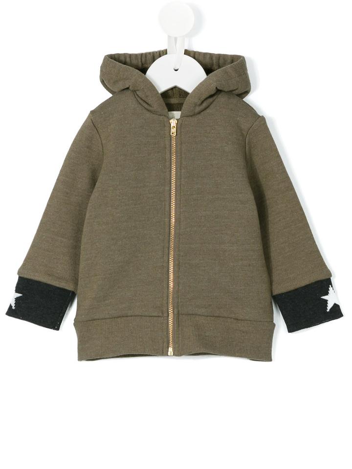 Douuod Kids - Classic Hoodie - Kids - Cotton/polyester - 12 Mth, Green