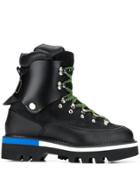 Dsquared2 Contrast Details Hiking Boots - Black