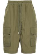 Juun.j Oversized Cargo Shorts - Green