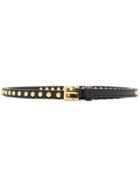 Prada Stud Detail Belt - Black