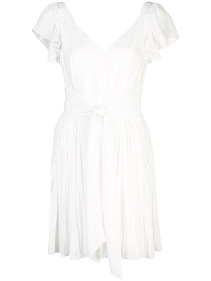 Cinq A Sept Genesis Gathered Dress - White