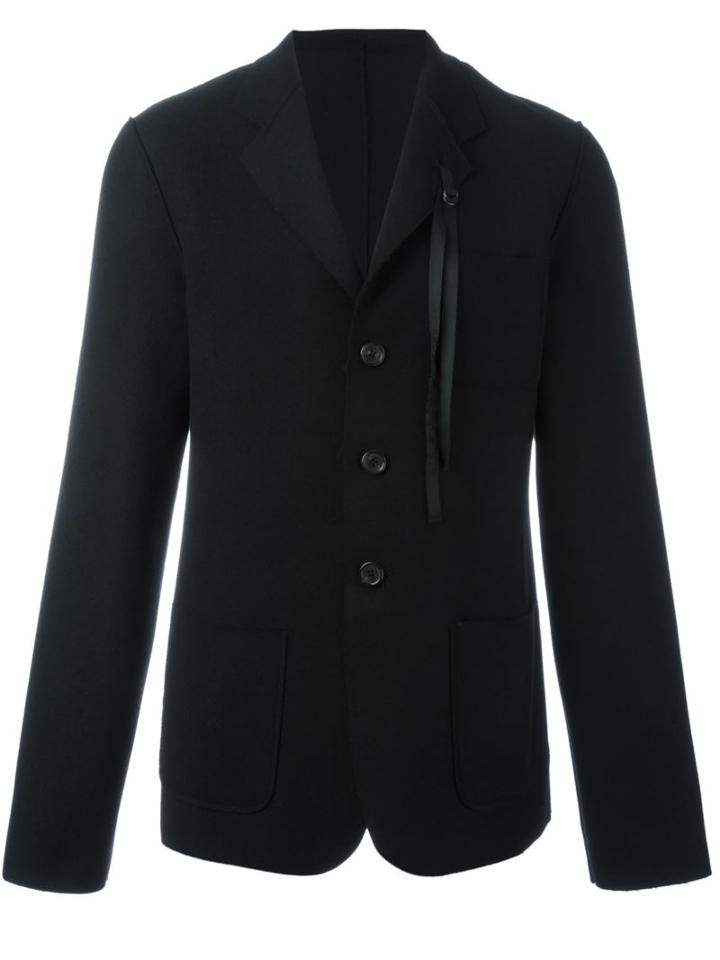 Ann Demeulemeester Blanche Strap Detail Blazer