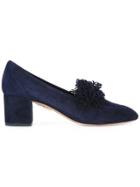 Aquazzura Wild Loafer Pumps - Blue