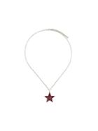 Gucci Star Necklace, Women's, Red