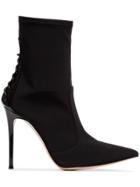 Gianvito Rossi Grossi 105 Nprne Ptoe Lcup Hl - Black