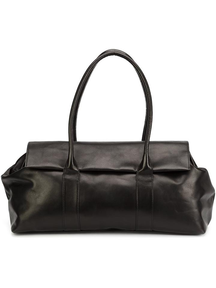 Yohji Yamamoto Oil Wax Boston Bag