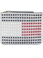 Hilfiger Collection Tommy Icon Pearl Flag Pouch - Metallic